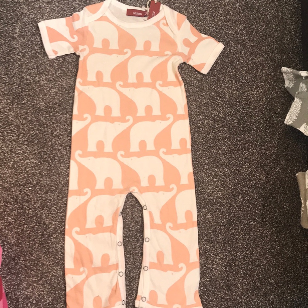 Milkbarn pink elephant outfit